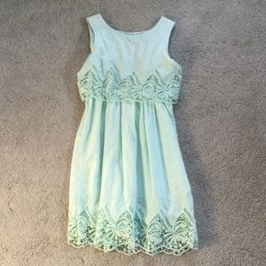 Gap kids teal dress